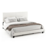 Thionville Vegan Leather Standard Bed - Chic Decora