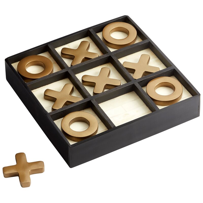 Tic-Tac-Glow Decorative Puzzle Or Game - Chic Decora