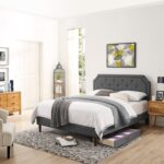 Tilson Upholstered Bed - Chic Decora