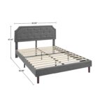 Tilson Upholstered Bed - Chic Decora