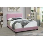 Timaeus Upholstered Standard Bed - Chic Decora