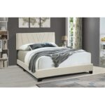 Timaeus Upholstered Standard Bed - Chic Decora