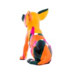 Todd Sitting Chihuahua Splatter Art Dog – 7″ tall - Chic Decora