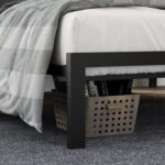 Toms Metal Platform Bed - Chic Decora