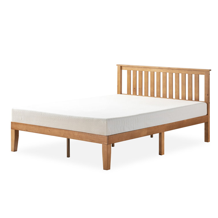 Travie Solid Wood Slat Bed - Chic Decora