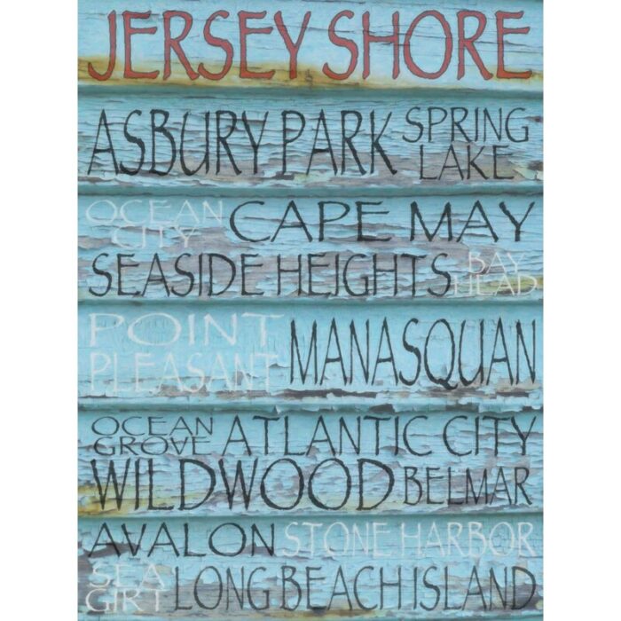 Trent ” New Jersey Down The Shore – Jersey Shore ” by Graffitee Studios - Chic Decora