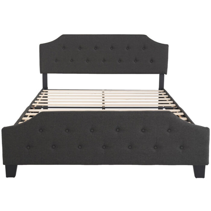 Tufted Platform Beds Bed - Chic Decora