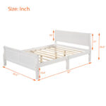 Uhrichsville Solid Wood Platform Bed - Chic Decora