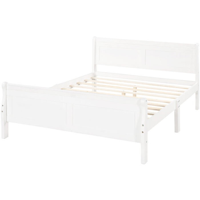 Uhrichsville Solid Wood Platform Bed - Chic Decora