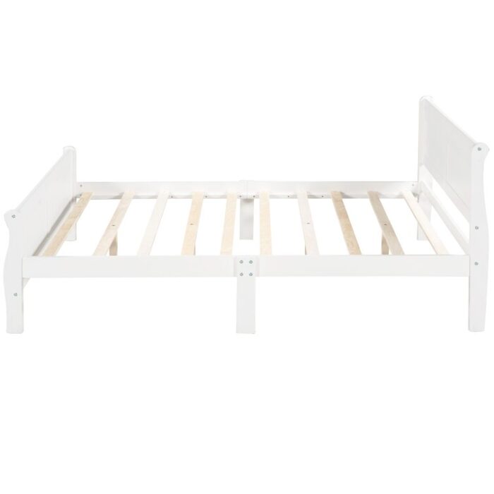 Uhrichsville Solid Wood Platform Bed - Chic Decora