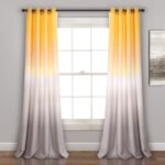 Umbre Fiesta Polyester Room Darkening Curtain Pair (Set of 2) - Chic Decora