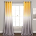 Umbre Fiesta Polyester Room Darkening Curtain Pair (Set of 2) - Chic Decora