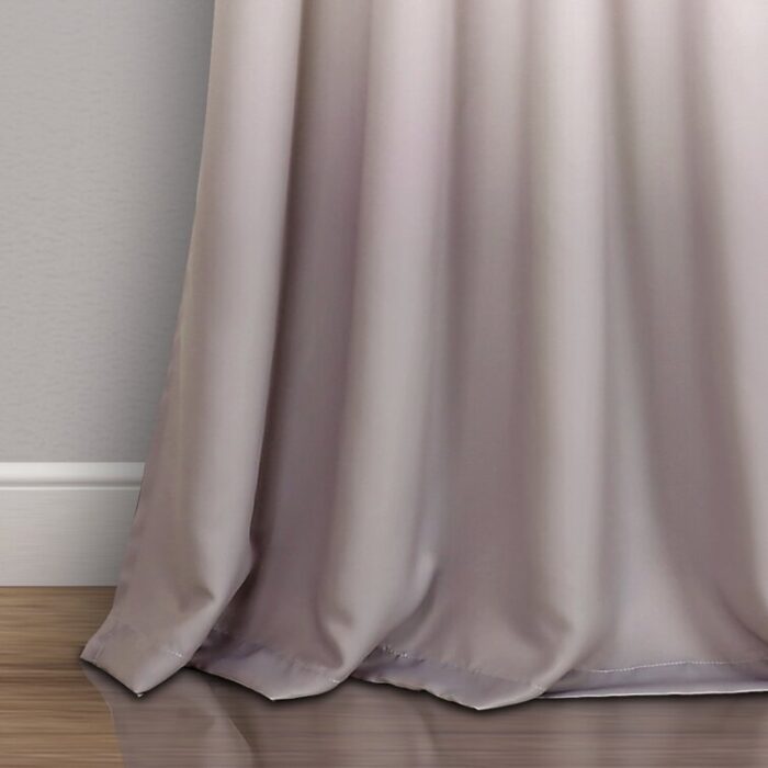 Umbre Fiesta Polyester Room Darkening Curtain Pair (Set of 2) - Chic Decora