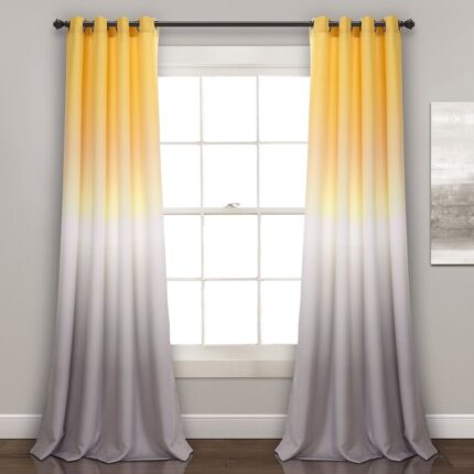 Erie Room Darkening Curtain Pair (Set of 2) - Chic Decora