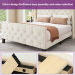 Upholstered Bed - Chic Decora