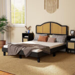 Upholstered Bed - Chic Decora