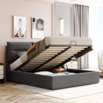 Upholstered Panel Storage Bed - Chic Decora