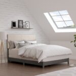 Upholstered Platform Bed - Chic Decora