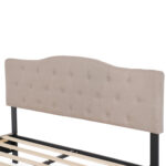 Upholstered Platform Storage Bed - Chic Decora