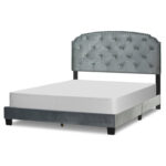 Upholstered Standard Bed - Chic Decora