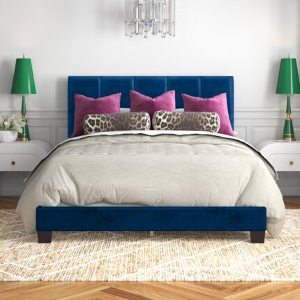 Upholstered Standard Bed - Chic Decora