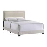 Fernand Upholstered Standard Bed - Chic Decora