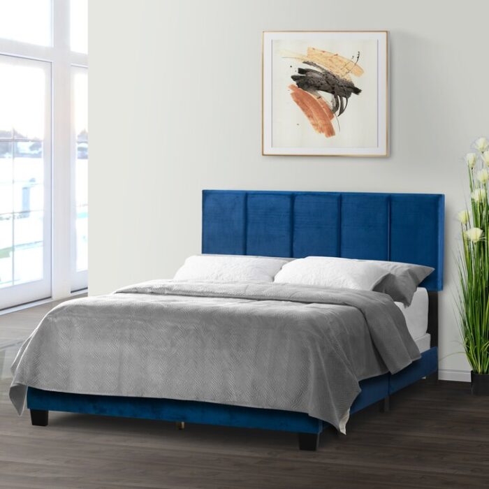 Upholstered Standard Bed - Chic Decora