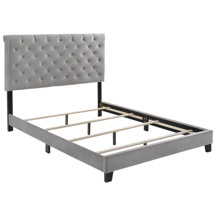 Upholstered Standard Bed - Chic Decora