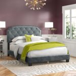 Upholstered Standard Bed - Chic Decora