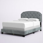 Upholstered Standard Bed - Chic Decora