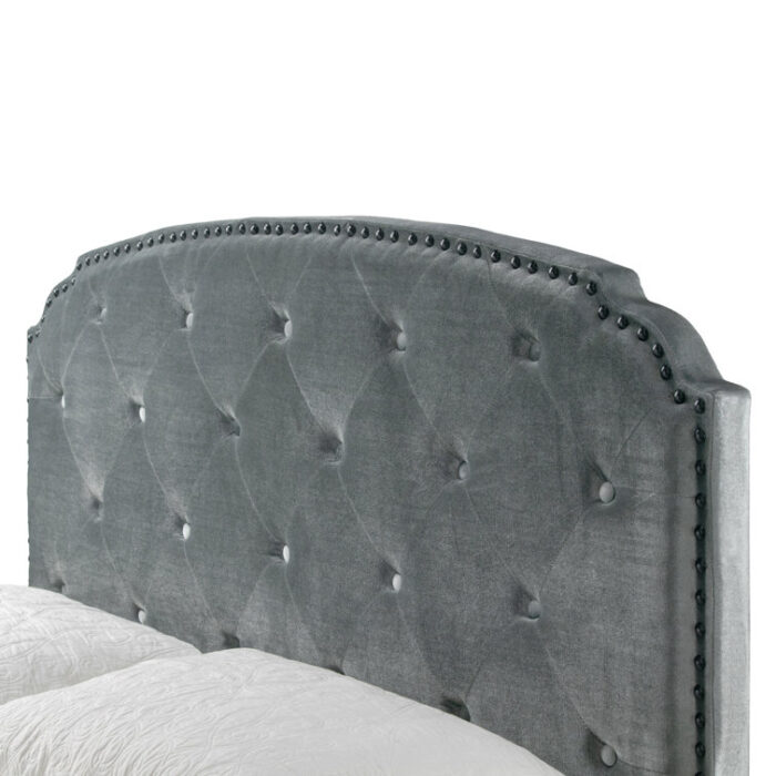 Upholstered Standard Bed - Chic Decora