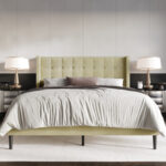 Upholstered Wingback Bed - Chic Decora