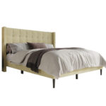 Upholstered Wingback Bed - Chic Decora