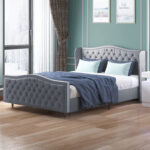 Upholstered Wingback Bed - Chic Decora