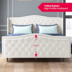 Upholstered Wingback Bed - Chic Decora