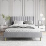 Upholstered Wingback Bed - Chic Decora