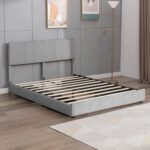 Upholstered Wingback Storage Bed - Chic Decora