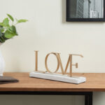 Valentines Decorative Love Letter Block - Chic Decora