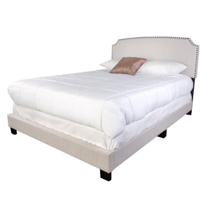 Vanburen Upholstered Bed - Chic Decora