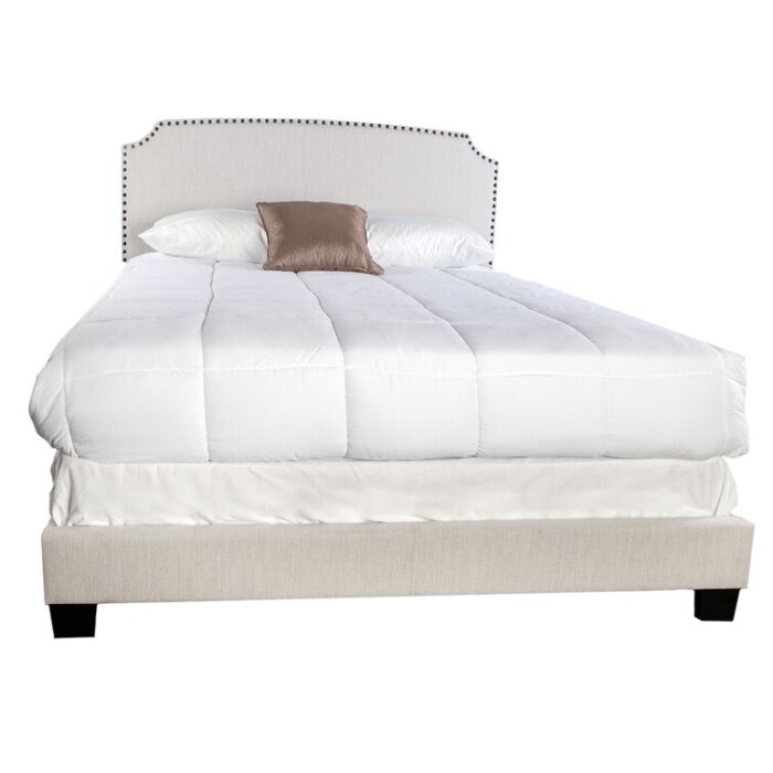 Vanburen Upholstered Bed - Chic Decora