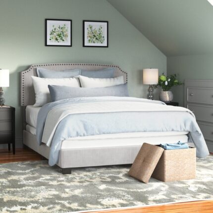 Vanburen Upholstered Bed - Chic Decora