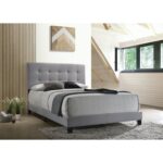 Vance Upholstered Standard Bed - Chic Decora