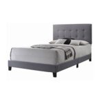 Vance Upholstered Standard Bed - Chic Decora