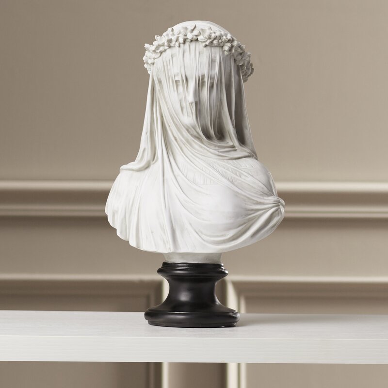 Veiled Maiden Bust - Chic Decora