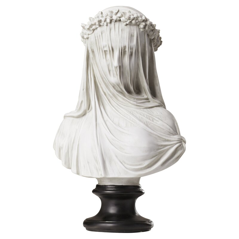 Veiled Maiden Bust - Chic Decora