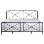 Verbana Metal Open-Frame Bed - Chic Decora