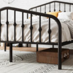 Verena Metal Spindle Bed - Chic Decora