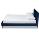 Vess Upholstered Platform Bed - Chic Decora