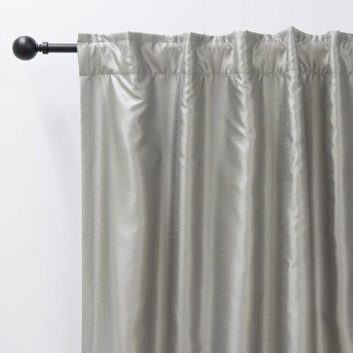 Vibbert Polyester Blackout Curtain Pair (Set of 2) - Chic Decora