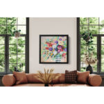 Vibrant Bouquet by Jolina Anthony Painting on Canvas - Chic Decora